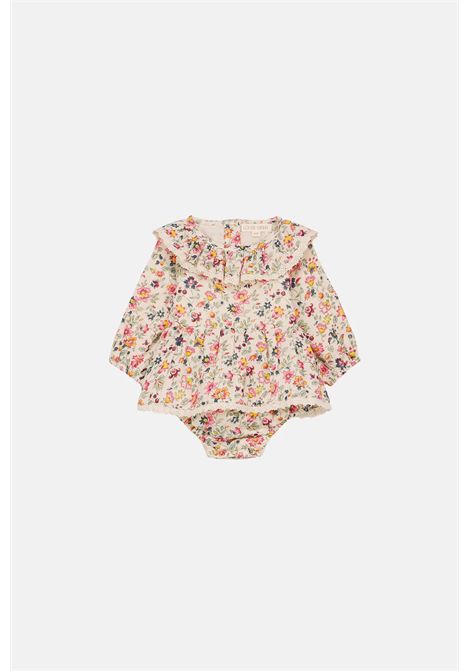 Tutina con stampa LOUISE MISHA KIDS | R0049CREAM WILD FLOWERS